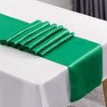Satin Table Runners 12 X 108 Inch for Wedding Banquet Decoration Bright Silk and Smooth Satin Fabric Party Table Runners
