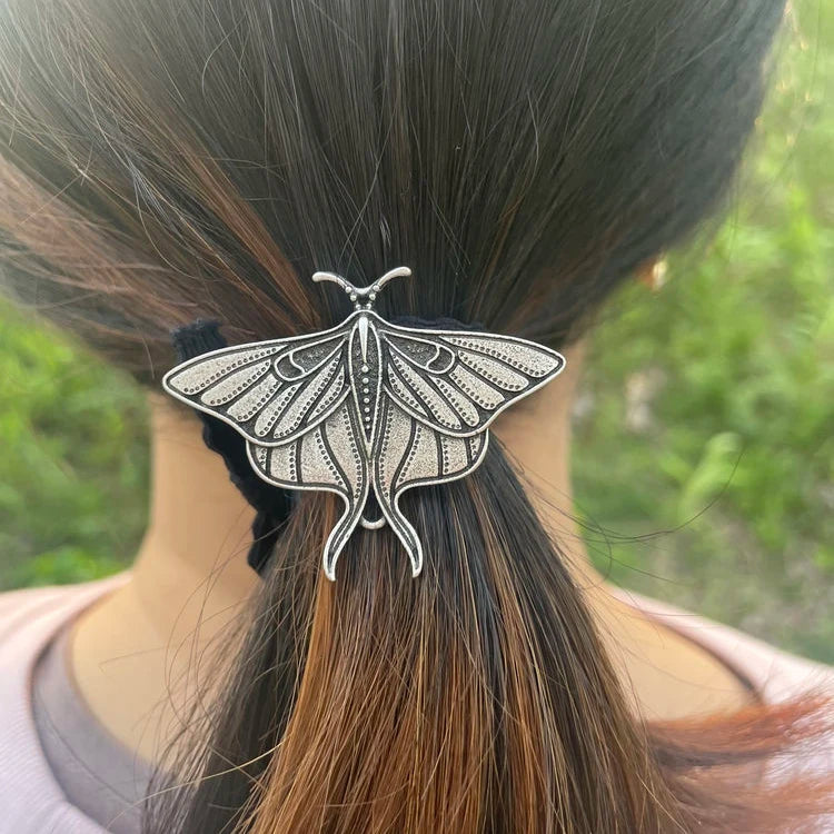 Dead Head Skull Moth butterfly Hair Band Hair Jewelry
