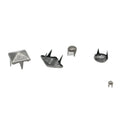 Manufacturer Metal Square Claw Stud Rviet Spikes Spots Claw Nail Head for Leather Bag or Belt