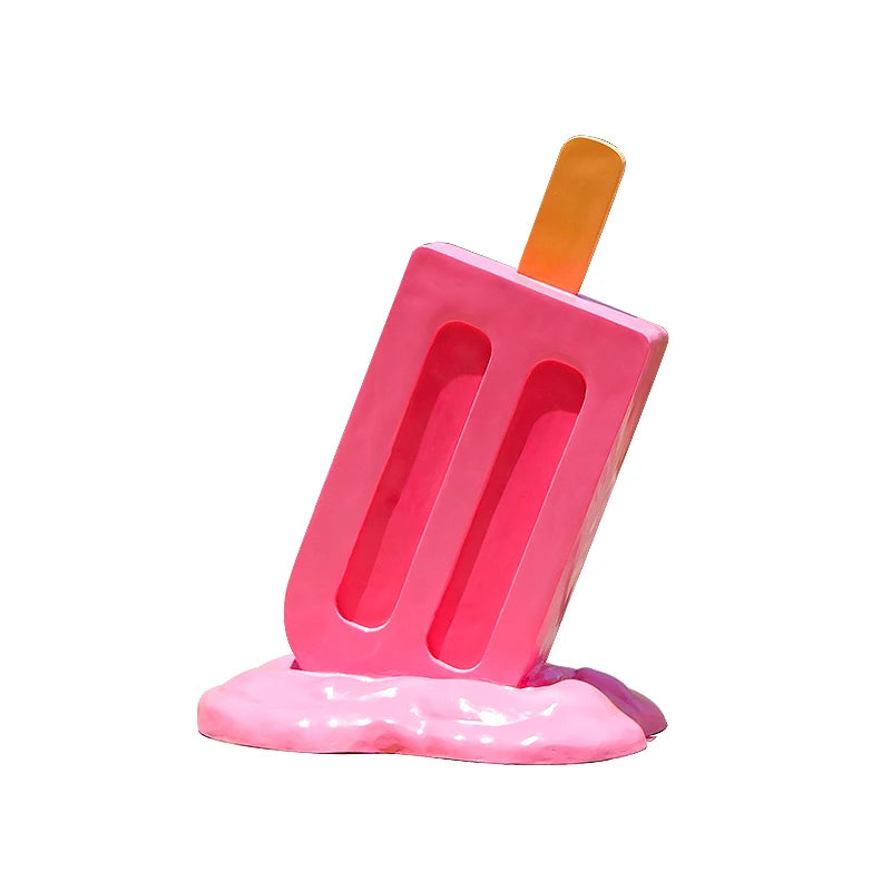 Wedding Party Rental Equipment Large Fiberglass Melting Candy Lollipop Props Ice Lolly Cupcake Donuts Macaroon Sculptures MegaBDM
