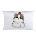 12 X 20 Inches Double Sided Printable White Satin Pillow Case Sublimation Pillow Cases Lumbar Pillow