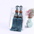 Wholesale Gold Wire Tennis Curtain Hanging Ball Tassel Curtain Binding Tie Rope Decorative for Drapes and Home