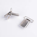 High Quality 1 Inch Baby Holder Pacifier Clip Baby Pacifier Clips Durable Metal Suspenders Clip