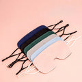 Luxury Double-Sided Silk Sleep Eye Masks 100% Pure Mulberry Silk Eye Mask Anti-Aging Skin Care Adjustable