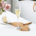 Gift Creative Crystal Glass Electro Plating Gilt Dazzling Diagonal Custom Couple champagne Glass Inclined champagne Flute