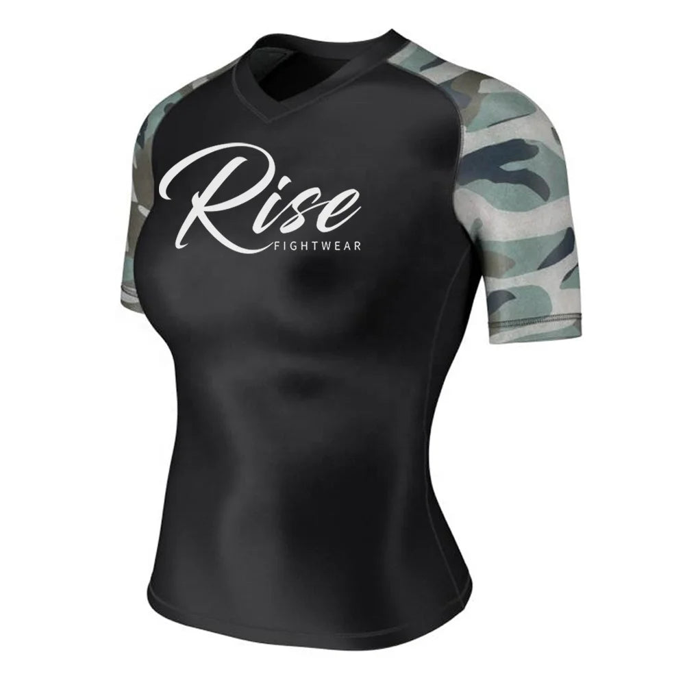 MMA Gear Workout Clothing Boxing Outfits Clothes for Women's Mma Rash Guard