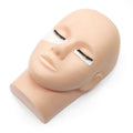 Eyelash Extension Rubber Practice Training Flat Makeup Tools Mannequin Head