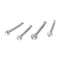 Automotive Grade SUS304 Stainless Steel Hex Bolt Nut Set for Car Engine Chassis Assembly Vibration-Resistant Motor Fastener Kit
