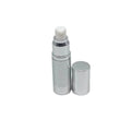 Luxury Silver Airless Plastic Pump Bottle Empty Lotion Cream Jar Skin Care Essential Oil Perfume Shampoo Packaging Custom Logo