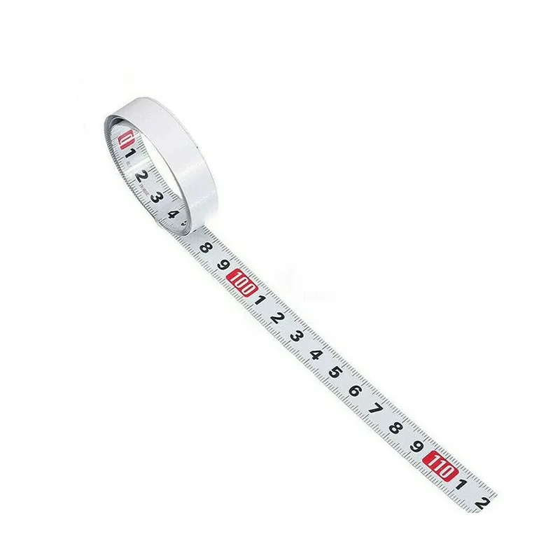 1/2/3/5M 13mm Tape Measure Strong Adhesive Sticker Ruler for Workbenches Saw Tables