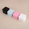In Stock Black Square Cream Container 15ml 30ml 50ml White Pink Plastic Cosmetic Jar