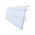 Transparent Plastic Strip Supermarket Shelf Edge Label Strip Price Display Label Holder for Supermarket