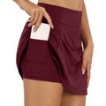 Custom logo Breathable Women's Fitness Sports Skirts Yoga Fitness Tennis Skirts Gym Yoga Shorts