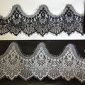 26cm Beautiful Lace Roll Border Eyelash Trim Lace for Dress LT2179B