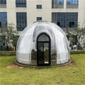 Full House Factory Outlet PC Outdoor Transparent Tent Igloo Dome House Prefabricated for Trade Shows