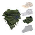 100% Cotton Tactical Training Hiking Hunting Shemagh Desert Scarf for Men Women