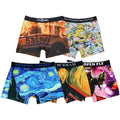 High Quality Private Label Custom Print Boxer Men's Boxer Briefs Shorts Underwear for Men