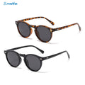2024 Sunglasses Wholesale Vintage Classic 100%UV Round Shape Custom Polarized Women Retro Round Sunglasses for Men