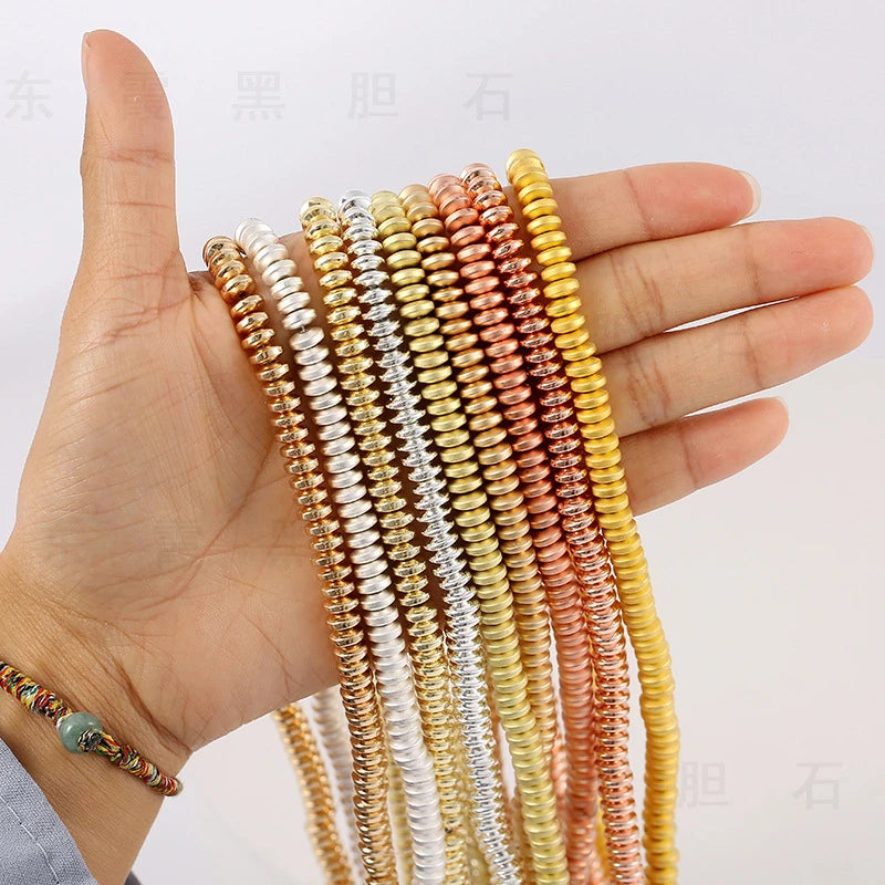 Accessories Necklace Bracelet Accessories DIY Hematite Beads 2mm for Jewelry Making