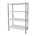 Commercial Catering Equipment Portable Stainless Steel Kitchen Storage Shelf with Five Tiers for Storage Rack