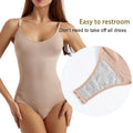 Shapewea Women's Everyday Seamless One-Piece Shapers Corset Bodysuit Firm Thin Padded File Lifting Sling for Belly Buttock