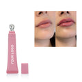 Private Label pink Packaging Lip Enhancer Metal Applicator Extreme Lip Plumper Gloss