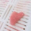 HZ Summer Welcomed Gua Sha Pink Rose Quartz Gua Sha