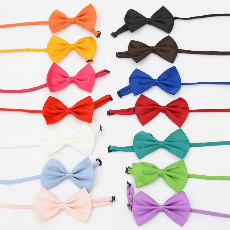 Wholesale Stocked Cheap High Quality Small Medium Big Pet Dog Wedding Bow Tie