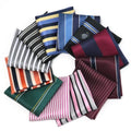 Factory Wholesale Bulk Stock Men's Multi-Style Handkerchiefs Polyester Pocket Square Hanky Random Shipping