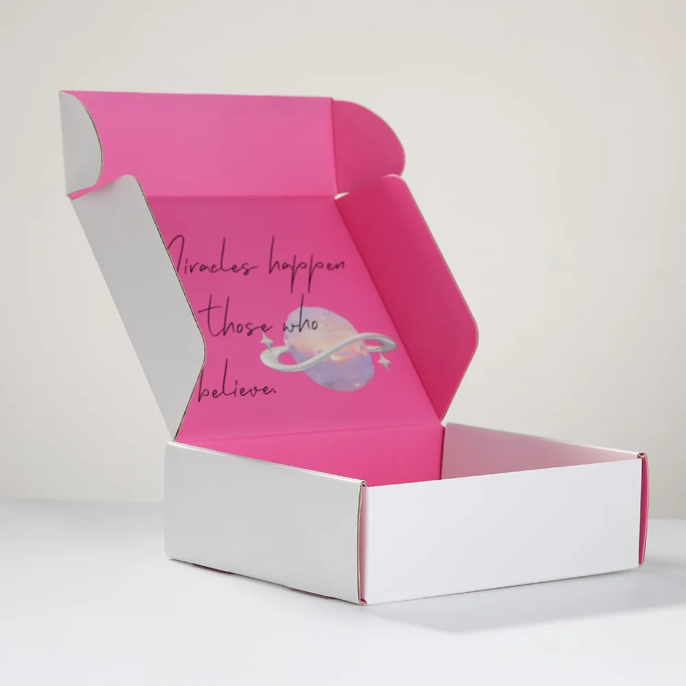 Custom Black Corrugated Board Folders for Cosmetic Use Recyclable Customizable Size & Printing Embossing Eye Cream Packaging
