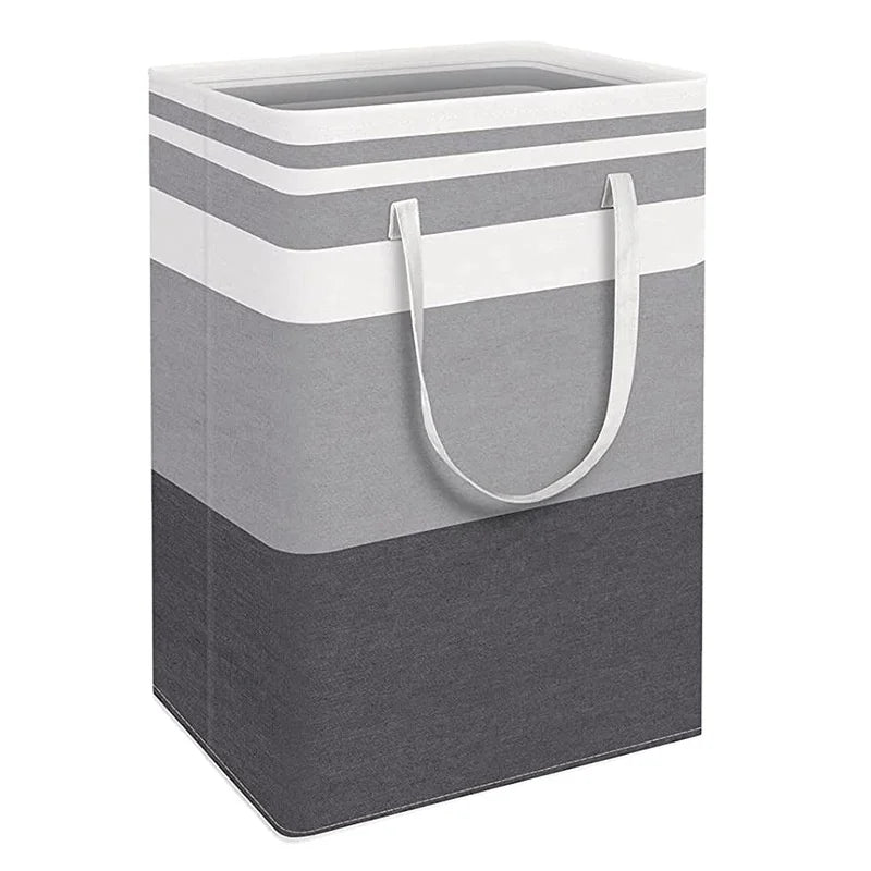 Folding Storage Basket Fabric Dirty Clothes Basket Moving Bag Waterproof Quilt Bag Wardrobe Storage Box Organization Bag