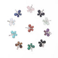 Vintage Butterfly Crystal Necklace with Premium Birthstone Healing Crystal Pendant Jewelry for Women and Girls
