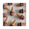 100pcs Cute Mini Ice Cream 3D Resin Model Food Kitchen Doll House Decor Photo Prop Home Desktop DIY Phone Case Embellishment