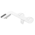 Non-Electric ABS Bidet Toilet Seat Attachment Dual Retractable Nozzles Self-Cleaning Floor Mounted OEM/ODM Ultra-Slim Design