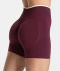 2025 New Seamless Contour Scrunch Sports Fitness High Waist Gym Workout Athletic Women Yoga Shorts