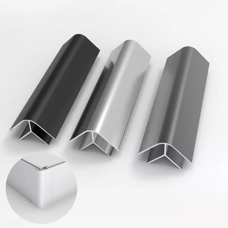 Aluminum Alloy Threshold for Corner Cabinets Kitchen Floor Trim with Corner Guard Aluminum Profile Custom Manufacturer