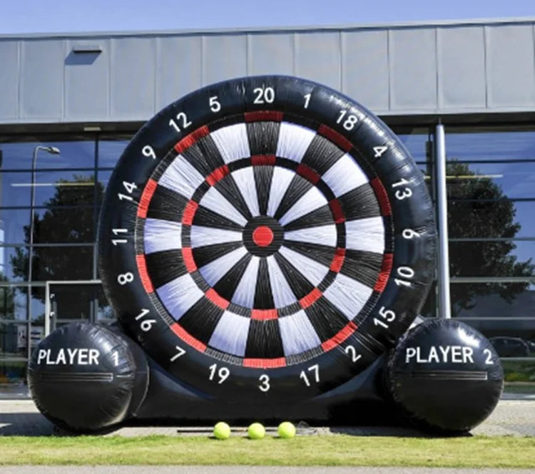 Giant Inflatable Dart Board & Soccer Kick Football Target Interactive Castle Game for Sale