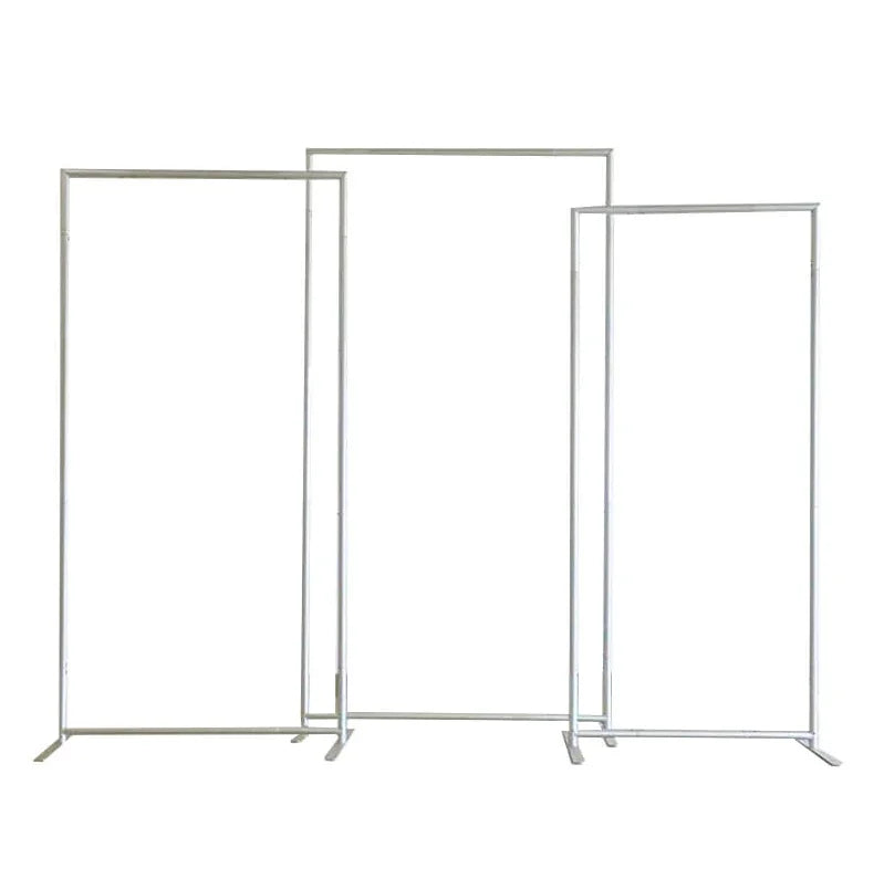 Custom Backdrop Cover Aluminum Alloy Tube Advertising Display Stand Photo Booth Arch Backdrop for Birthday Wedding