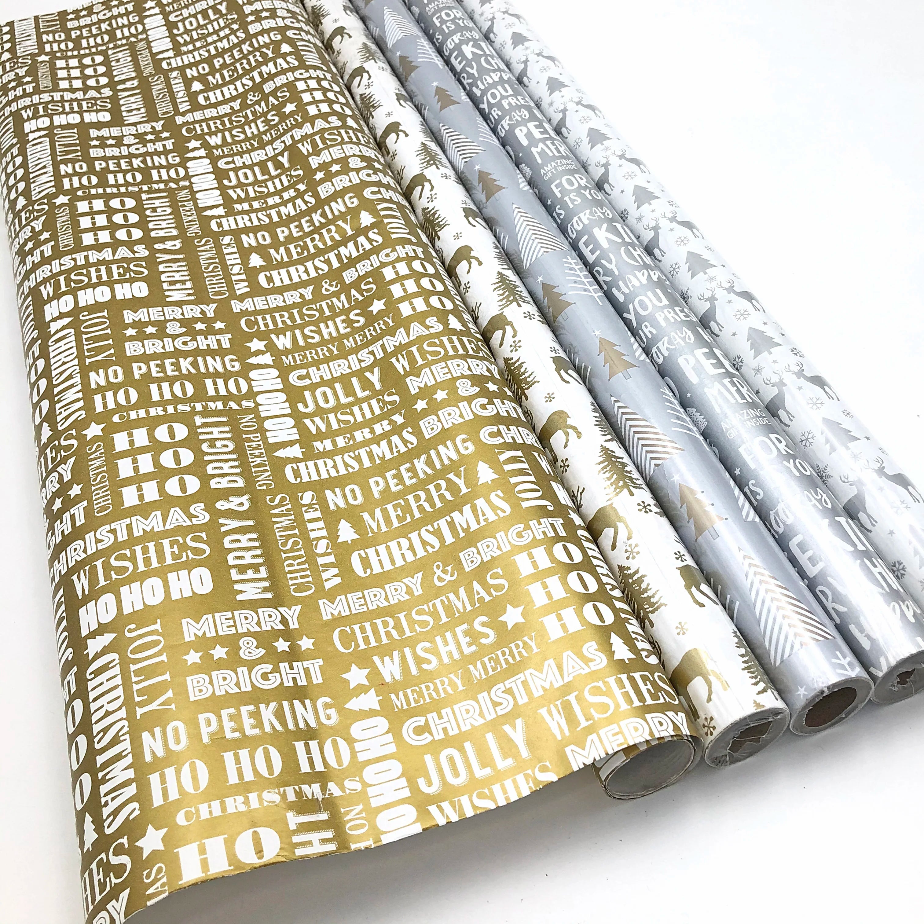 Custom Printed Wrapping Paper Roll Gift Wrapping Paper Manufacturer