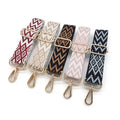 Colorful Wide Shoulder Strap Adjustable Replacement Belt Guitar Style  Webbing Cross Body Handbag Purse Strap