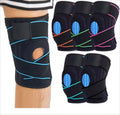 Adjustable Sports Basketball Compression Knee Support Brace Knee Pads With Bandage