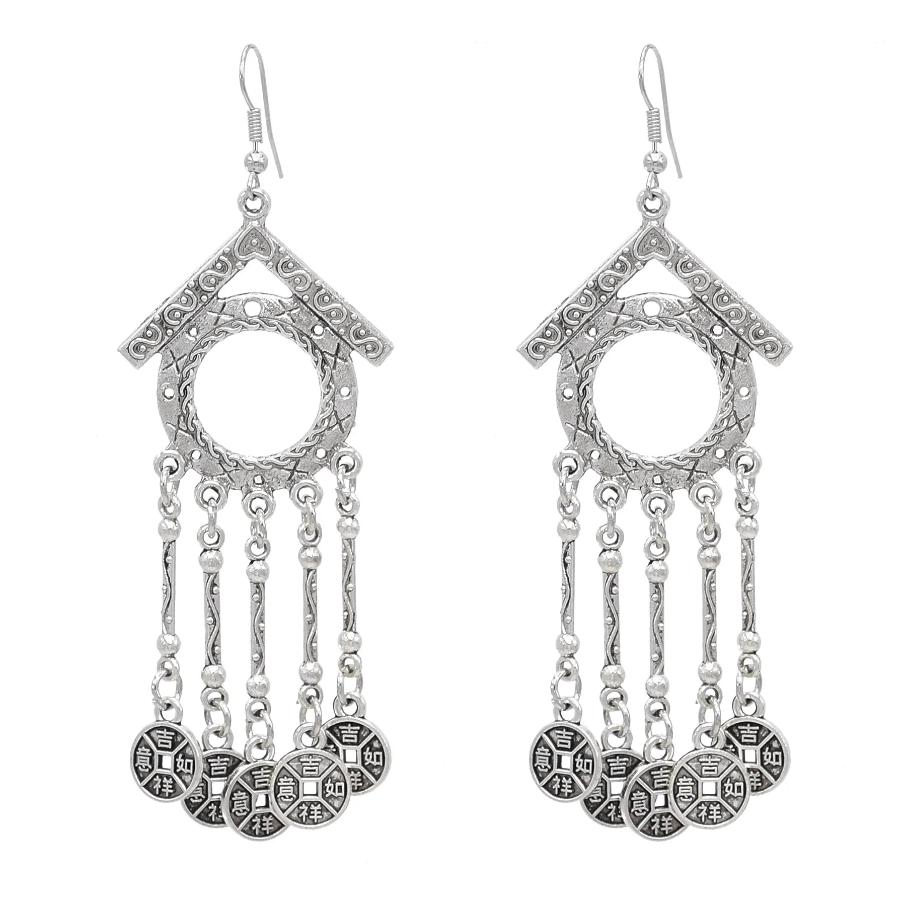 Women Dangle Earrings Vintage Drop Earring Handmade Bohemian Teardrop Earrings