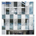 Modern Office Square Decoration Stretch Outdoor Panels Curtain Wall Designs Fireproof Soundproof Aluminum Ceiling for Hotel Use
