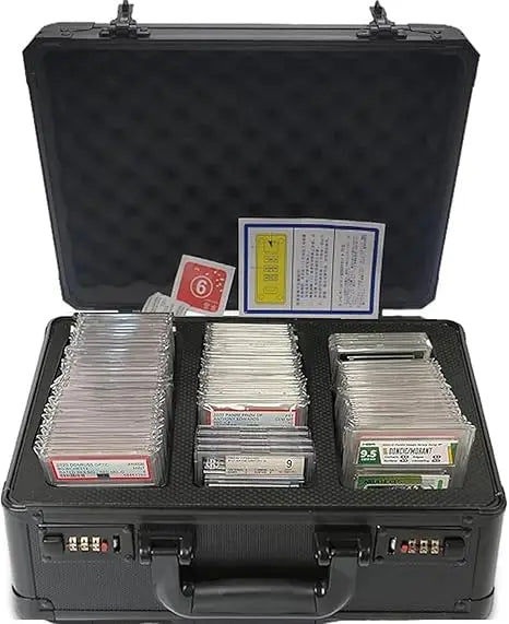 Waterproof 102-Card Slab Storage Box for Trading Sports Cards Customizable OEM & ODM Supported