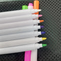 Custom Logo 7 Colors Erasable Whiteboard Marker Pen Dry White Brush Pens DIY Blank Acrylic Message Board for Office School Room