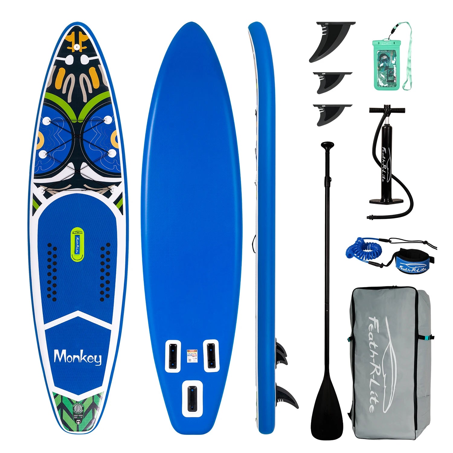 Fly Eagle Unisex Inflatable Stand up Paddle SUP Board for Fishing Sports and Outdoors Eagle Paddle Sup Boards
