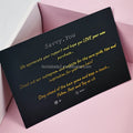Customized logo Shopping Paper logo Printing Thank You Greeting Cards