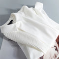 Wholesale 2026 Summer Temperament Versatile Style Pleated Square Collar Chiffon White Long Sleeved Women's Shirts