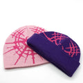Unisex Designer Winter Beanies Jacquard Toque Reversible Knitted Sports Beanie All-Print Skull Cap Custom Logo Dissressed Hat