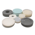 Custom Die-cut Silicone Non-slip Furniture Mats Round/square/self-adhesive Silicone Mats